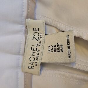 Stylish White Pants By Rachel Zoe Size 2 Cropped